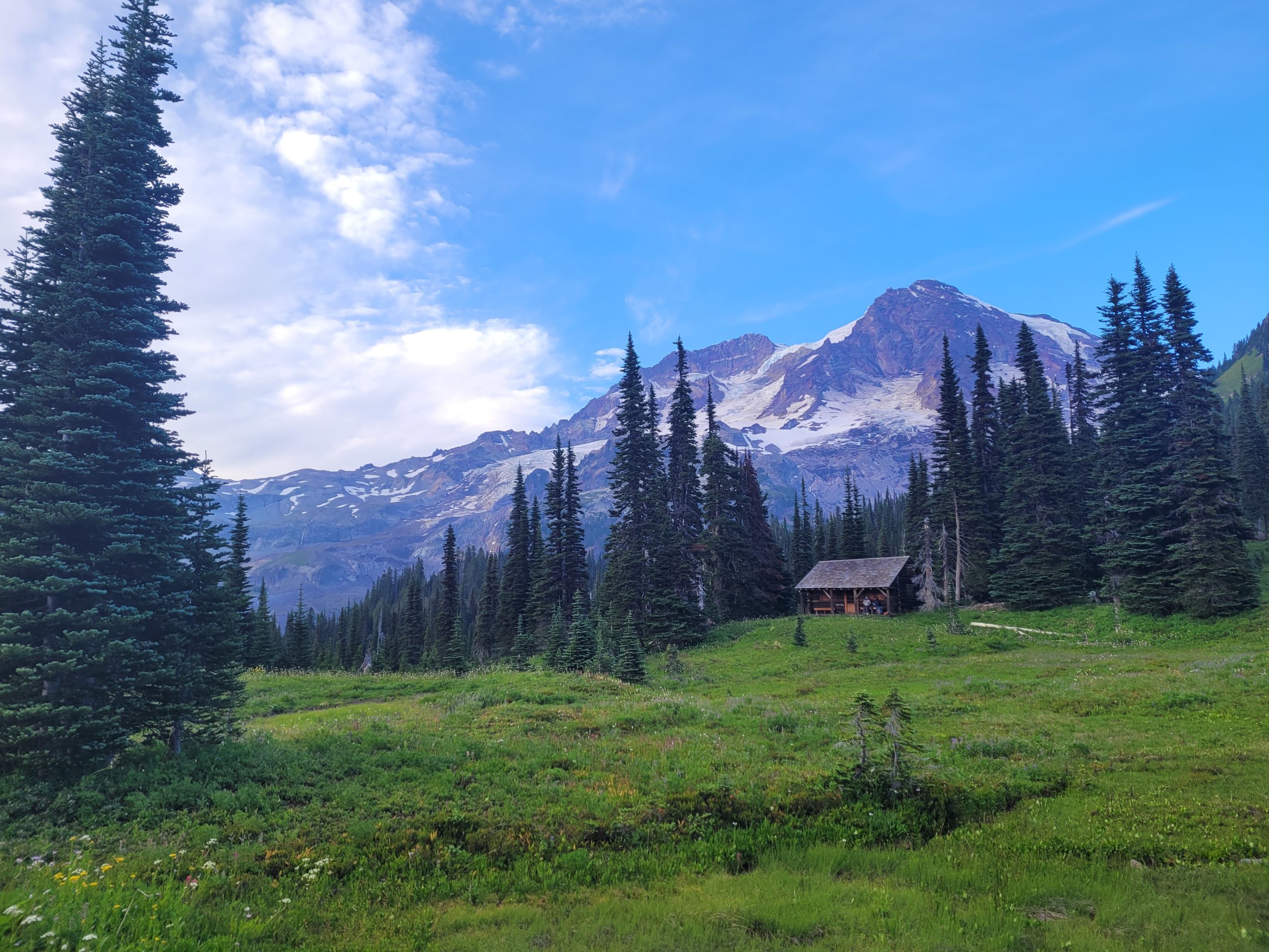 90 miles on the Wonderland Trail around Mt. Rainier